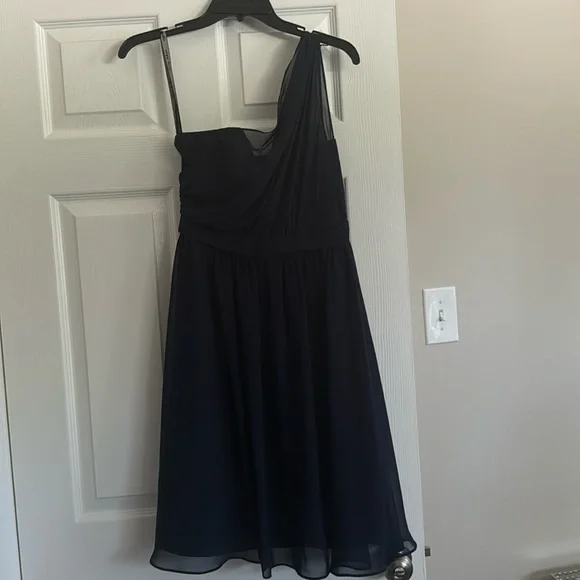alfred angelo one shoulder bridesmaid dress Alfred Angelo 7230